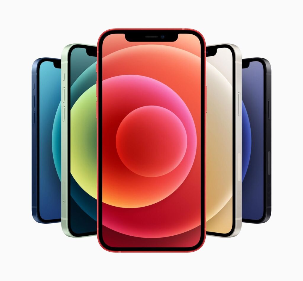 iPhone 12 färger